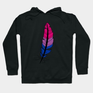 Bisexual Feather Hoodie